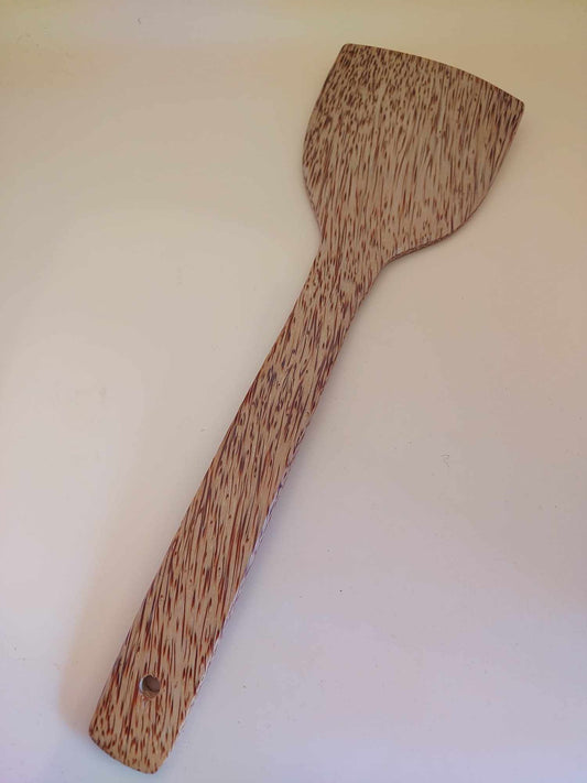 Large Coconut Wood Stir Fry Flipper