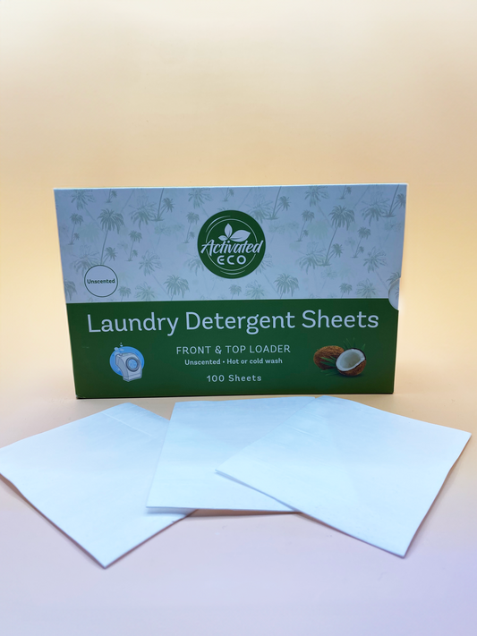 Laundry Detergent Eco Strips 100 Sheets