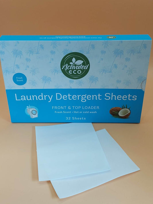 Laundry Detergent Eco Strips 32 Sheets