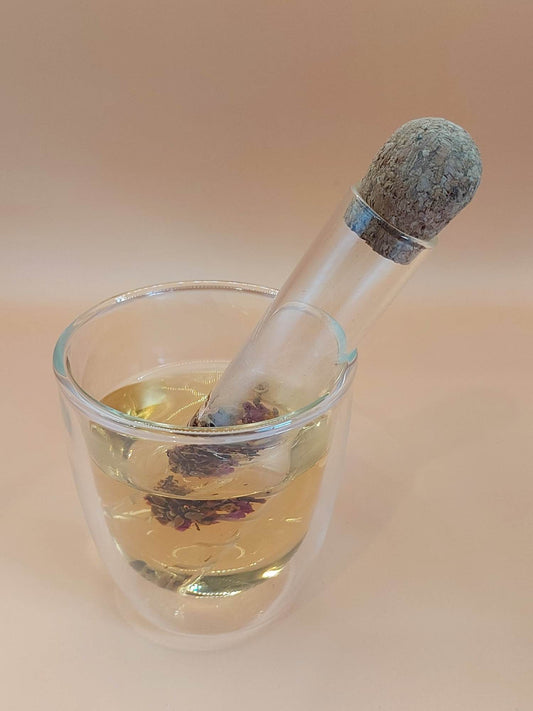 Glass & Cork Tea Infuser
