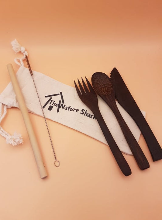 Cutlery Travel Set - Dark